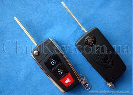 Ключ Proton выкидной (корпус) 3 кнопки