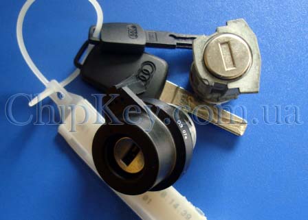 Комплект замков (зажигания, двери) Audi, Volkswagen, Skoda, Seat, original