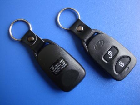 Ключ Hyundai Tucson пульт 2 кнопки, 433Mhz