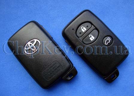 Ключ Toyota Smart Key (корпус) 3 кнопки