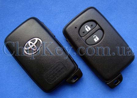 Ключ Toyota Smart Key (корпус) 2 кнопки