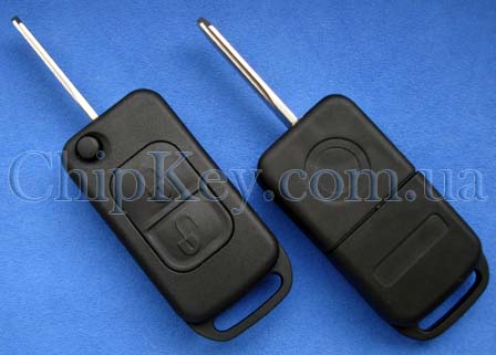 Выкидной ключ Mercedes (корпус) 2 кнопки