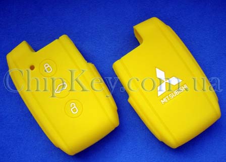 Силиконовый чехол Mitsubishi Smartrey силиконовый чехол 3 кнопки, желтый