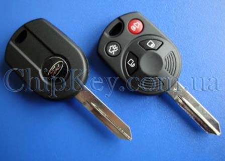 Ключ Ford (корпус) 4 кнопки