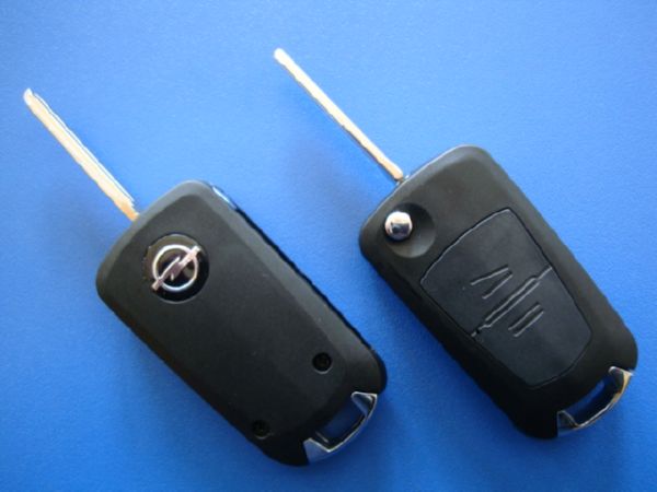 Ключ Opel выкидной (корпус) 2 кнопки, лезвие ym28