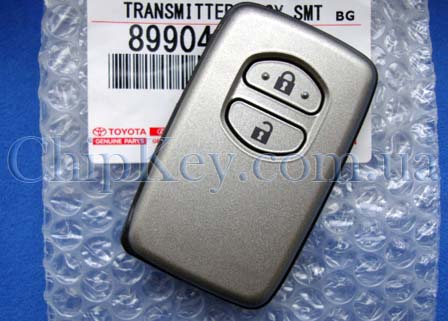 Ключ Toyota LC Prado 150 Smart key B74EA 2 кнопки, 6B Pg1:98, 433Mhz, c 08.2009 - 06.2016, Original