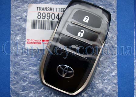 Ключ Toyota Camry 50 BJ1EW Smartkey 3 кнопки, Toyota H chip P1: 88, для рынка Европы, на автомобили с 09.2014-, Original
