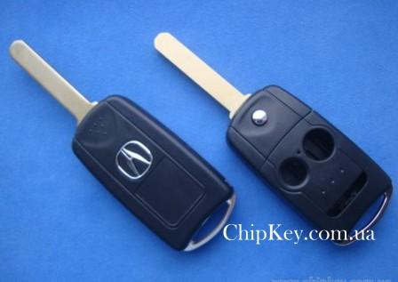Ключ Acura выкидной (корпус) 2 кнопки 1 кнопка (Panic)