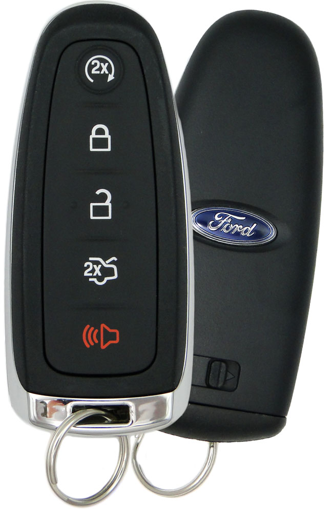 Ключ Ford C-Max, Escape Titanium, Focus CJ5T-15K601-DX FCC ID: M3N5WY8609 smart key 5 кнопок, 315Mhz, original